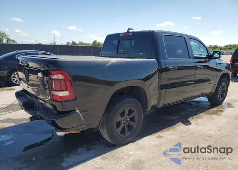 2019 Ram 1500 Big Horn/Lone Star from USA, damaged, VIN 1C6RREFT5KN522356